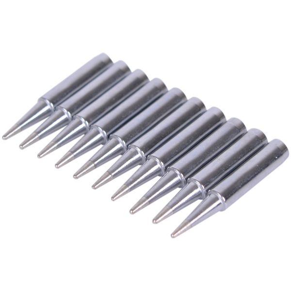 Bleiou 10pcs 900M-T-B Replacement Soldering Iron Tips for Radio Shack, TENMA, ATTEN, QUICK, Aoyue Solder Station