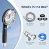 FEELSO Filtered Shower Head with Handheld, High Pressure 7-Spray Showerhead 