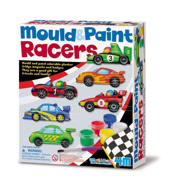 4M Racing Cars Mould and Paint