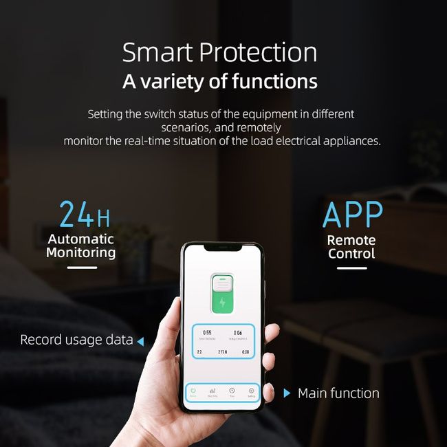 Electric Tuya APP Mobile Remote Control WiFi Smart Timer Switch