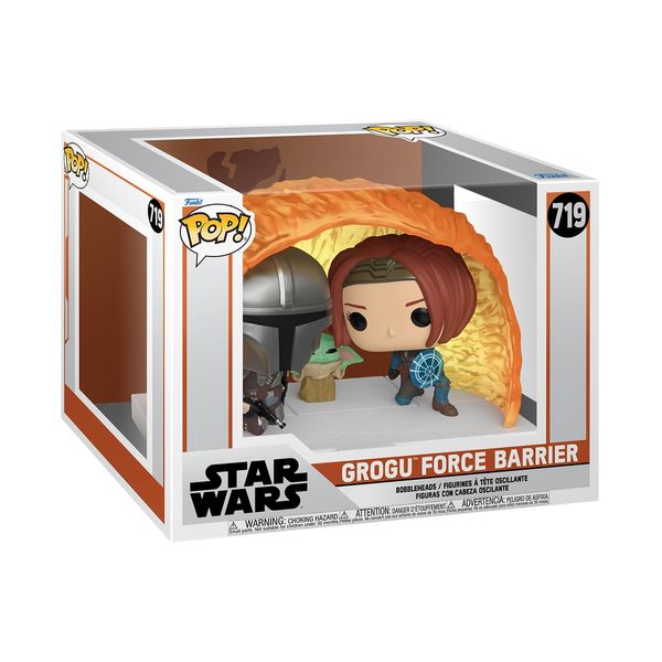 Funko Pop! Moments: The Mandalorian - Grogu Force Barrier