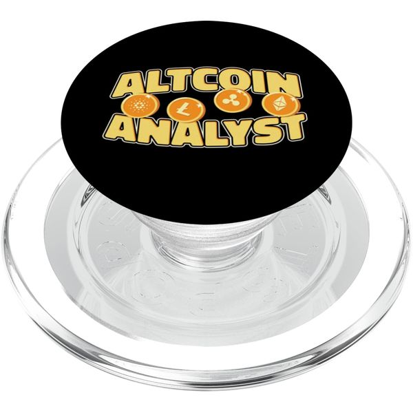 Altcoin Analyst Wallet Crypto Cryptocurrency Altcoins PopSockets PopGrip for MagSafe
