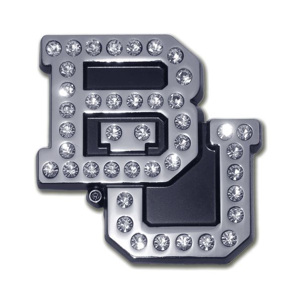 Elektroplate Baylor University (BU with Austrian Crystals) Emblem