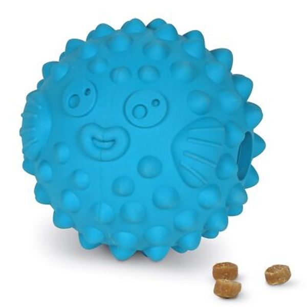 Large Pufferfish Treat Dispenser – Tough Interactive Dog Puzzle
