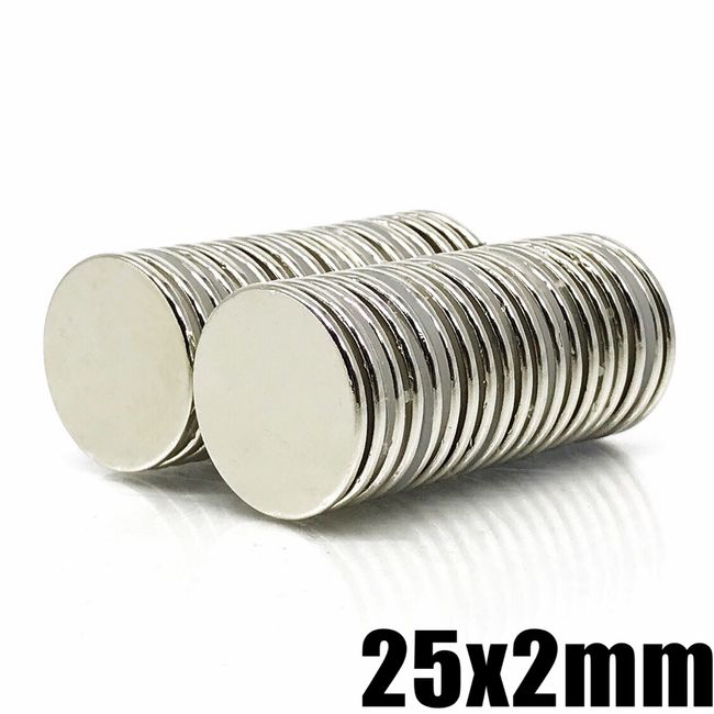 100Pcs Neodymium Magnets Round Disc N35 Super Strong Rare Earth