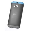 HTC Double Dip Hard Shell Clip-On Case Cover for HTC One (M8) - Red/Light Grey/Black