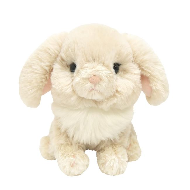 Sun Lemon P-8312 Lapine Holland Drop Beige, 5.1 x 6.3 x 5.9 inches (13 x 16 x 15 cm), Stuffed Animal, Rabbit