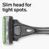Schick Hydro Slim Head Sensitive Razor for Men — Razor for Men Sensitive Skin, Thin Razor with 4 Razor Blades