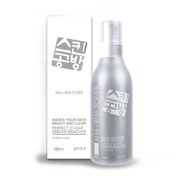 (until November 24) Skin Workshop AHA BHA Self Peeling Toner 180ml/Exfoliate Skin/Remove Sebum and Wastes in Pores