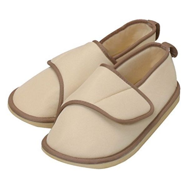 Fall Prevention Shoes Both Feet Toe with 3l Beige 091186 (竹虎 Human care), Business (Shoes) (Returned)