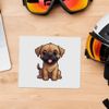 2 x 'Border Terrier' Microfibre Lens/Glasses Cleaning Cloths (LC00023630)