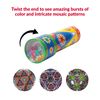 Schylling Classic Tin Kaleidoscope - Fun, Colorful Pattern-Changing Toy - Durable Tin with Multicolored Beads - Ages 3 and Up - One Piece