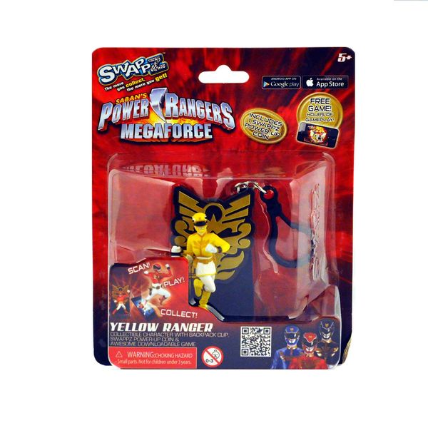 Swappz Power Rangers Mega Force Yellow Ranger