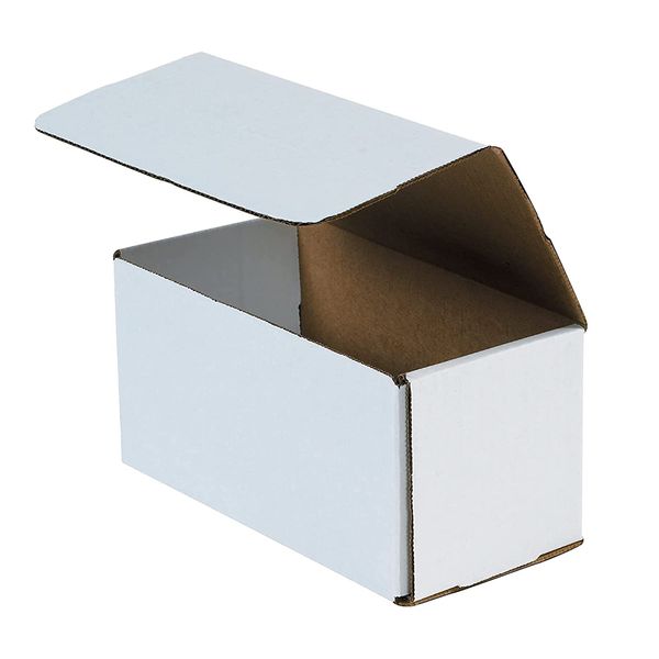 Moving Boxes 8"L X 4"W X 4"H Small 50-Pack | Corrugated Cardboard Box for Packin