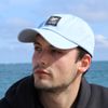 Surf Monkey Baseball Cap Classic Dad Cap Unstructured Cotton, blue, One size