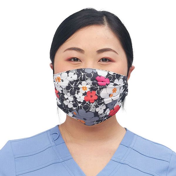 Cherokee Workwear CK508-STF1 Reversible Pleated Face Mask One Size