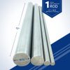 99.95% Pure Tungsten Rod - 0.1875" Diameter x 12.0" Length