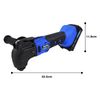 Brushless Oscillating Power Tool 21V Cordless Multi Function Electric Multi Tools with Blades Sanding Sheets Battery and Side Handle for Home Garage Workshop DIY Projects