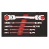 Sealey AK2652 5pc Flexi-Head Flare Nut Spanner Set