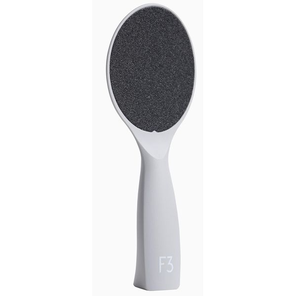 F3 Systems, Self-Standing Emery Foot File, Double-Sided Pedicure Tool, Effective for Cracked Heel, for Wet & Dry Feet, Pedicure, Hygienic Exfoliating, Callus Remover, Foot Scrubber, Professional Care