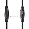 HyperX Cloud Alpha Cable,Removable Replacement Alpha Cord,with Mute & Volume Controls Compatible with HyperX Cloud Mix Alpha Gaming Headset,Xbox One,PS4 Controllers(No Mic)