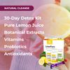 Youngevity 30 Day Detox - Liver, Gut, Digestion Ultimate Detox - 30+ Fruits, Herbs, and Proprietary cofactors - Complete Natural Cleanse - Easy, Fast detoxification + Replenish (30 Day Supply)