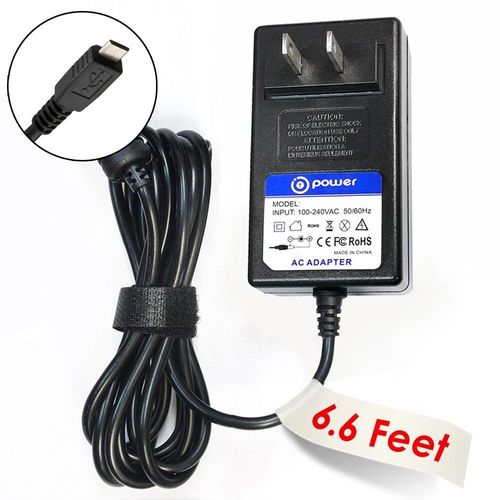 T-Power 6.6ft Long Cable Ac Dc Adapter for Microsoft Surface 3 Tablet 3YY-00001,4GY-00001 7G6-00014, 7G5-00015 Power Supply Cord Rapid Charger