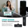 Movo Wireless Mini DI DUO Dual Lightning Wireless Lavalier Microphone for iPhone