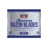 Barber Blades For Straight Razors Pre Cut Pre Snipped Single Edge Half 100 Pack