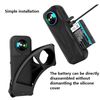 Twaxl Insta360 X5 Compatible Silica Gel Protective Cover (Black)