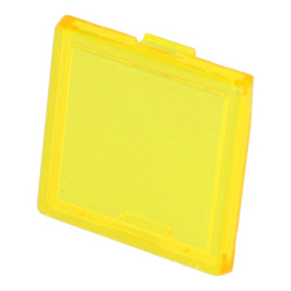 AHX122-Y | AH9C122-Y | FUJI PUSHBUTTON LENS, YELLOW