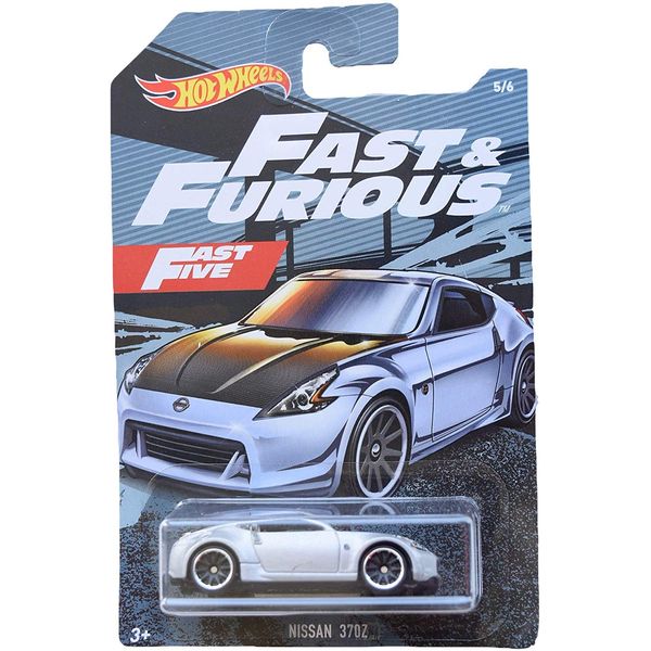 Hot Wheels Fast & Furious Nissan 370Z 5/6, Silver