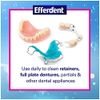 Efferdent Anti-Bacterial Denture Cleanser, Tablets - 126 Each, Pack of 5