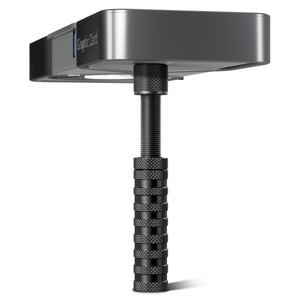 Graphics Card GPU Support Bracket, Adjustable Height GPU Sag Bracket with Magnet and Non-Slip Sheet, GPU Brace for Prevent Universal VGA Graphics Card Sag