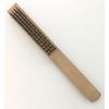 VASTOOLS Welding Chipping Hammer with Coil Spring Handle,10.5",Cone and Vertical Chisel/ 10" Wire Brush(Free), Black