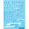 Delpi Water Decal For MG Geara Doga - US