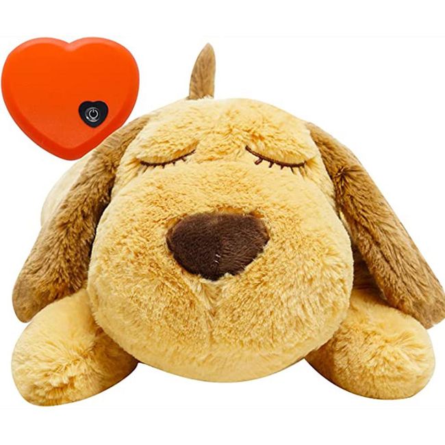 Plush Toy Puppy Heartbeat Pet Sleep Snuggle Calming Training Anxiety Relief  Doll