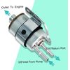 LS Conversion Fuel Injection Line Fitting Adapter Kit EFI FI w/Filter/ Regulator