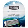 Schick Quattro for Men Razor Blade Refills, 4 Cartridges