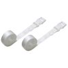 Webbing Strap with Quick Release Buckle, Pack of 2 (White, 150cm)