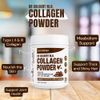 Divine Health Dr. Colbert MD Hydrolyzed Collagen Powder | Chocolate Flavor | Type I, II, III Chicken & Marine Collagen Peptides | Recommended in Keto Zone DIet Book Hair, Skin and Nails