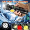 2PCS 3000LM LED Flashlight Super Bright Torch Rechargeable
