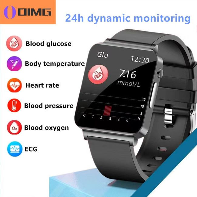 2023 New Blood Sugar Smart watch Men