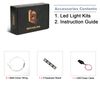 Light Kit Compatible with Lego 40816 Decorative Easter Egg (No Model), Decoration Lighting Set for Decorative Easter Egg Creative Toys