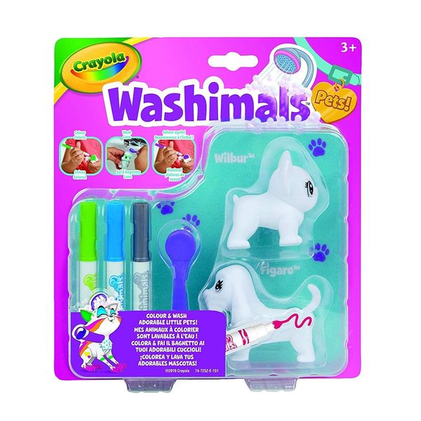 Crayola Washimal Pets, Blister Pack - Dogs