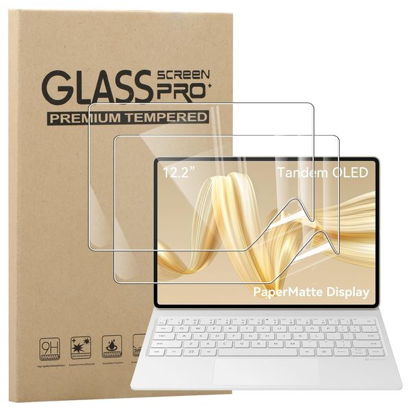 KUSINHOKA [2 Pack] Screen Protector for HUAWEI MatePad Pro,HD Scratch Resistant Sensitive No Bubbles Touch Sensitive PET Screen Protector,Transparent