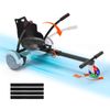 Self-Balancing Scooter Kit-Kart Seat Attachment for Hoverboard with LED Lights