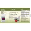 GNC Herbal Plus Cranberry D-Mannose, 60 capsules