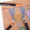 Uni-Ball Posca Pencil Oil Box 36 Colours, Multicoloured, Regular