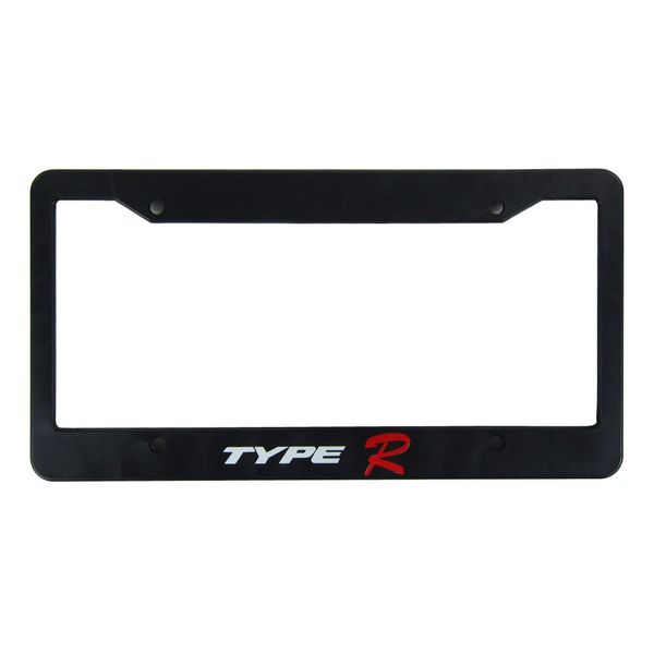 AJ WORLDWIDE Plastic License Plate Frame Racing Series - Type R